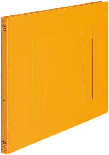 フラットファイル＜ＰＰ＞　Ａ３横　橙　１０冊