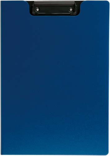 クリップファイル　Ａ４縦　ネイビーブルー