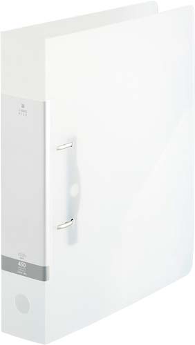 Ｄリング２穴ファイル　乳白Ａ４縦背幅５６ｍｍ１０冊