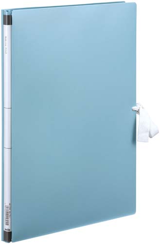 のびーるファイルエスヤードＰＰ製　Ａ４縦　青