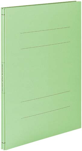 ガバットファイル（ひもとじタイプ）Ａ４縦緑　１０冊
