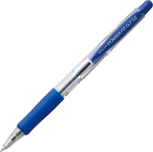 ラバーグリップパワーフィット０．７ｍｍ　青１０本入