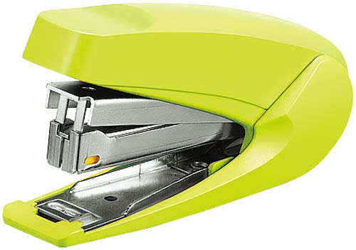 ステープラー＜ラッチキス＞　２０枚とじ　黄緑３個