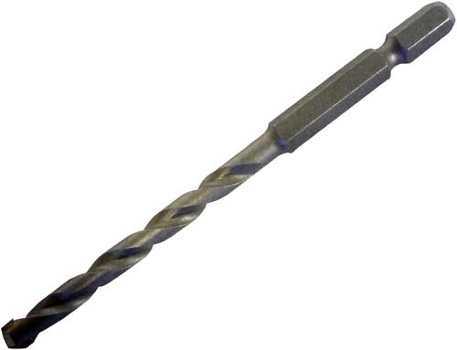 充電ドライバービットドリル　６．０ｍｍ