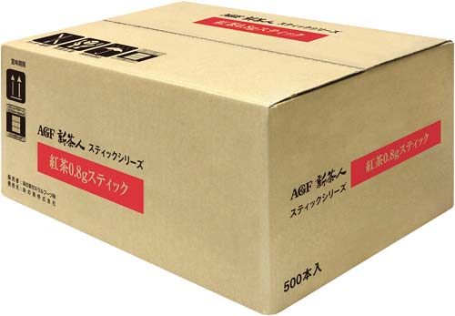 新茶人　紅茶スティック　５００本入※