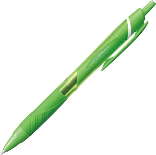 ジェットストリーム　０．５ｍｍ　黄緑　１０本