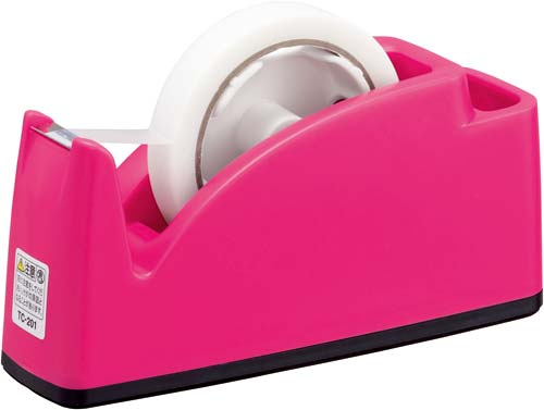 テープカッター　ＴＣ－２０１　ピンク　１個