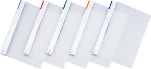 ルーパーフラットファイル　Ａ４縦　緑　５冊