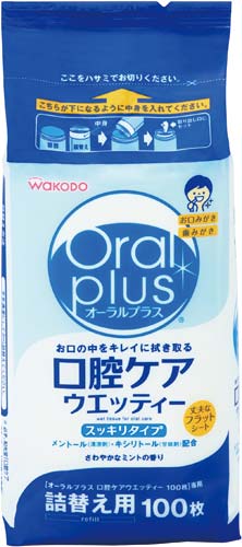 口腔ケアウエッティー　詰替用　１００枚入