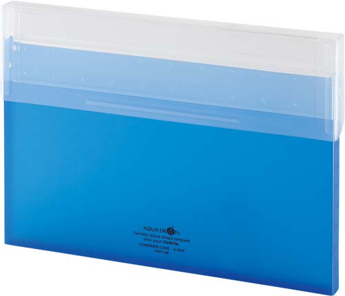 コングレスケース薄型　青