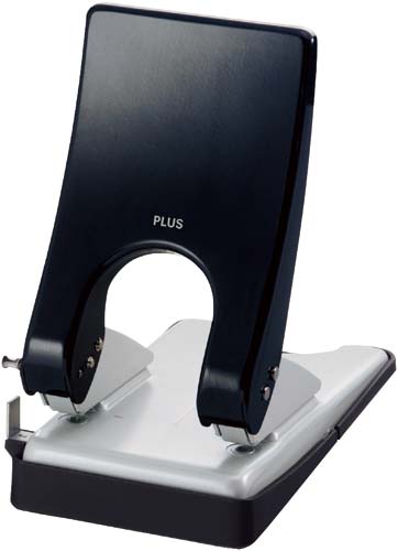 穴あけパンチ　フォース１／２　ブラック　５２枚あけ