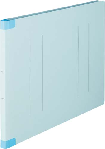 フラットファイル背補強タイプＡ３横　ブルー　２０冊