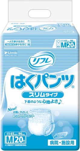 リフレはくパンツスリムタイプ　Ｍ　２０枚×６