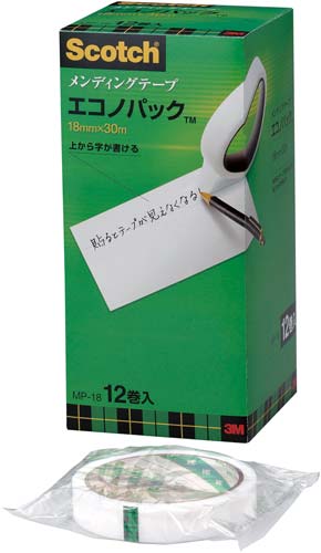 スコッチ　メンディングテープ１８ｍｍ×３０ｍ２４巻