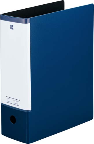 スリットパイプ式ＦＡ４縦背幅９９ｍｍネイビー３０冊