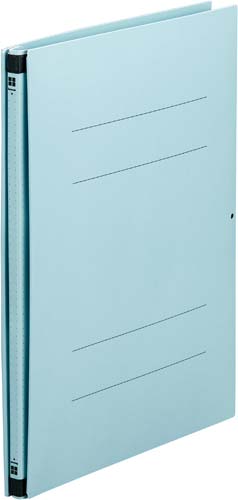 抜き差し簡単　背幅が伸びるファイルＰＰラミ青３０冊