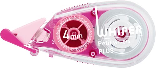 修正テープ　ホワイパープチ　４ｍｍ　ピンク１０個
