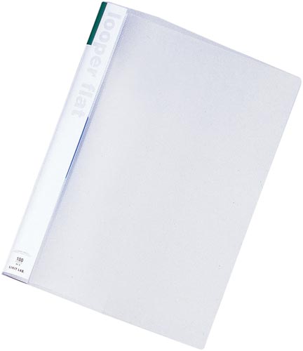 ルーパーフラットファイル　Ａ４縦　緑　１冊