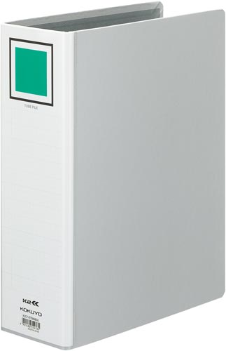 両開きチューブＦ＜Ｋ２＞Ａ４縦背幅９５ｍｍ銀１０冊
