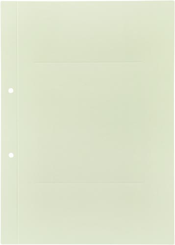 ラベルが剥がしやすい背付き板目表紙Ａ４縦緑５０組