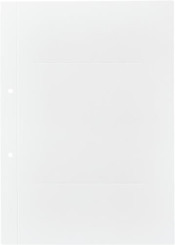 ラベルが剥がしやすい背付き板目表紙Ａ４縦白５０組