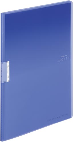クリヤーブックモッテＡ４縦　１０Ｐ　青　１０冊
