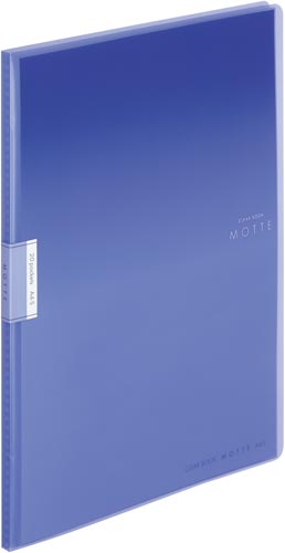 クリヤーブックモッテＡ４縦　２０Ｐ　青１０冊