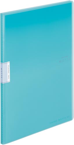 クリヤーブックモッテＡ４縦　２０Ｐ　水色１０冊