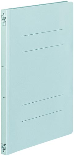 フラットファイルダブルとじ具タイプＡ４縦　青１０冊