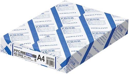 ＫＢ用紙　共用紙６４ｇ　Ａ４　２穴　５００枚入×５