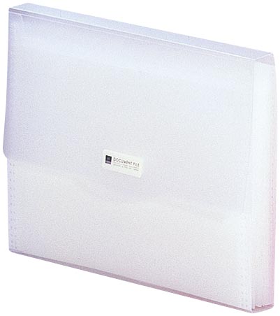 ドキュメントファイル　１３ポケット　ホワイト