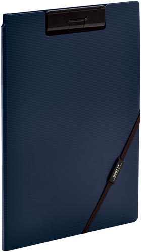 クリップファイル　Ａ４Ｅ　ネイビー　１０冊