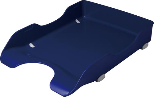 デスクトレー　青　ＤＡ－２４５－Ｂ×１８