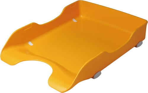 デスクトレー　黄　ＤＡ－２４５－Ｙ×１８