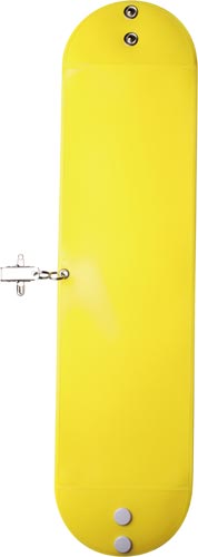 クリップ付腕章　黄