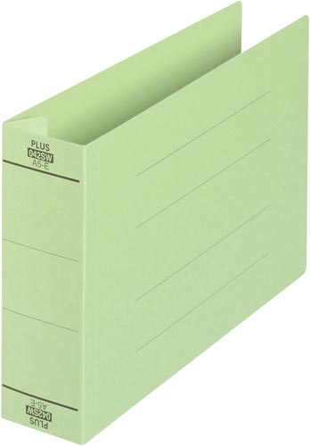 フラットＦ　厚とじ５００　Ａ５横　グリーン　１冊