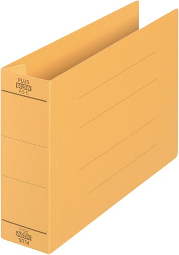 フラットＦ　厚とじ５００　Ａ５横　イエロー　１０冊