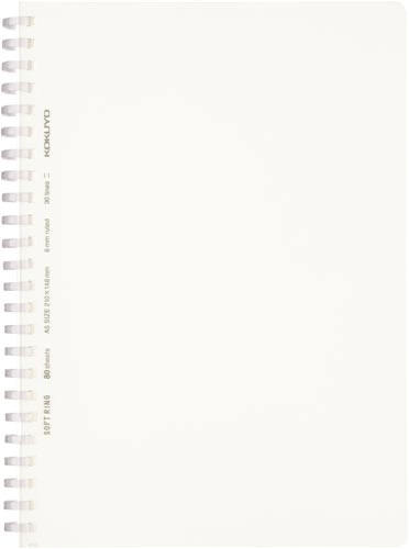 ソフトリング＜クリア＞　Ａ５　Ｂ罫　８０枚