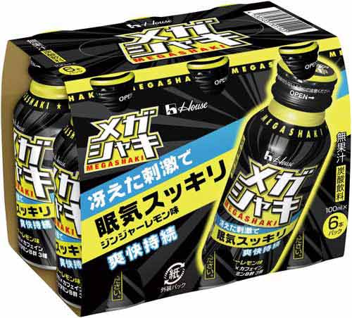 ハウス　メガシャキ　１００ｍｌ　６本※