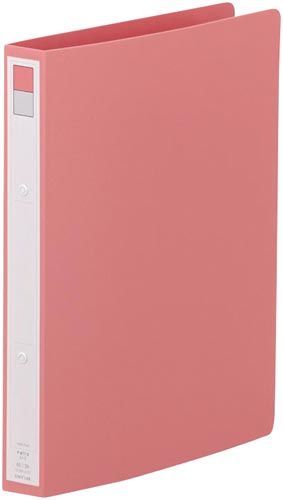 リングファイルＡ４縦　背幅３６ｍｍ　桃　１０セット