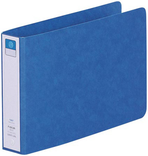 リングファイル　藍　Ｂ６縦　背幅３５ｍｍ　１０冊