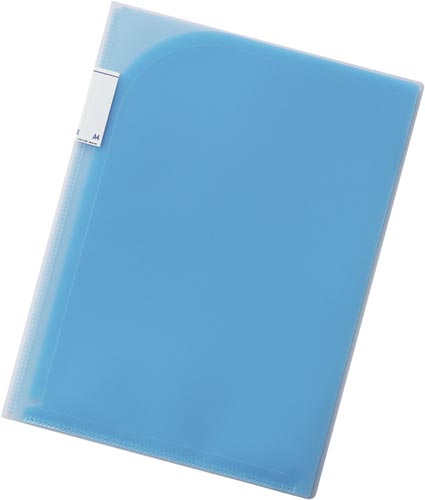 ６ポケットホルダー　Ａ４　青　５枚