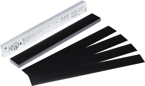 再生紙製本ラベル業務用パック　黒