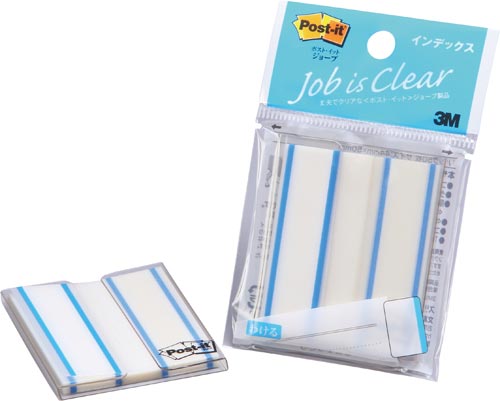 ポストイット　インデックス　４４×５０ｍｍ　青