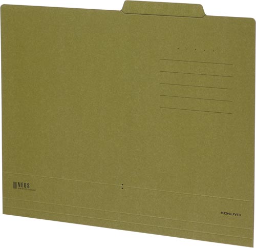 個別フォルダー＜ＮＥＯＳ＞Ａ４緑　１０冊