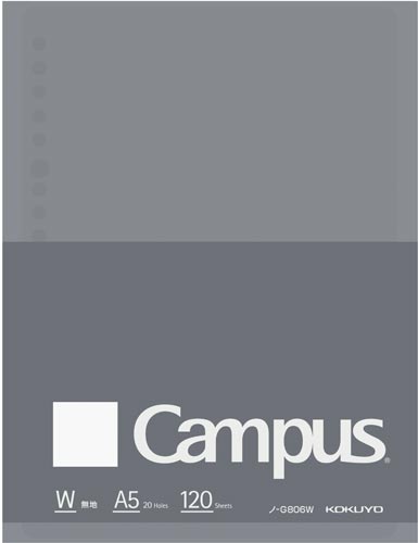 キャンパス　ルーズリーフＢｉｚ　無地　Ａ５