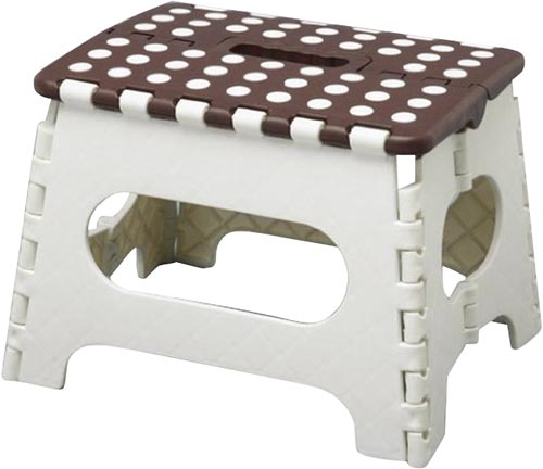 折りたたみ式踏み台　セノ・ビー　白