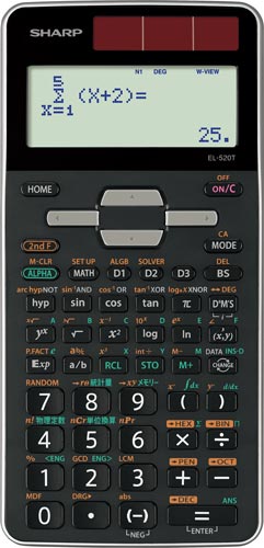 関数電卓　ＥＬ－５２０Ｔ－Ｘ