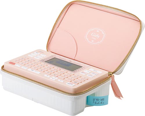 テプラ　ＰＲＯ　ガーリーテプラ　ピンク