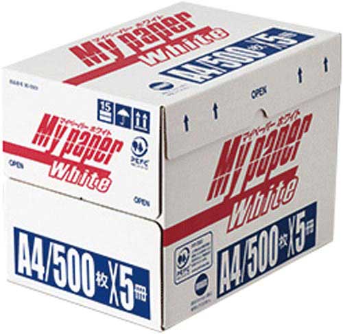 マイペーパーホワイト　Ａ４　１箱（５００枚入×５）